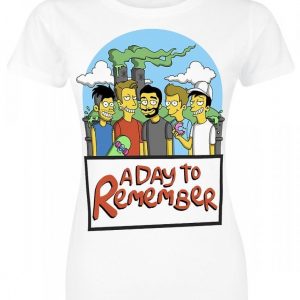 A Day To Remember Springfield Naisten T-paita