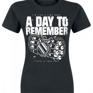 A Day To Remember Tickin In Your Head Naisten T-paita