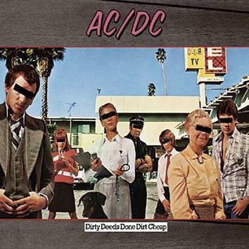 Ac/Dc Dirty Deeds Done Dirt Cheap LP