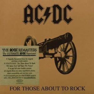 Ac/Dc For Those About To Rock CD