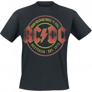 Ac/Dc High Voltage Rock 'N' Roll Australia Est. 1973 T-paita