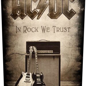 Ac/Dc In Rock We Trust Selkälippu 100% Polyesteria