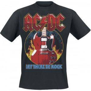 Ac/Dc Let There Be Rock Guitar T-paita