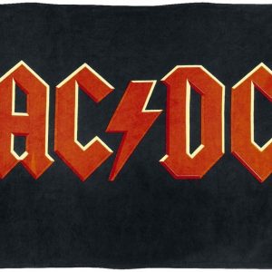 Ac/Dc Logo Peitto Musta