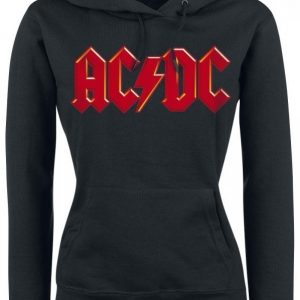 Ac/Dc Red Logo Naisten Huppari