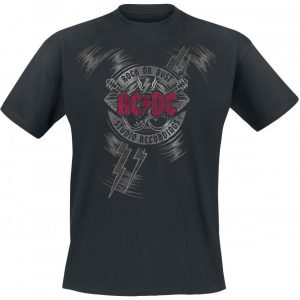 Ac/Dc Rock Or Bust Studio Recordings T-paita