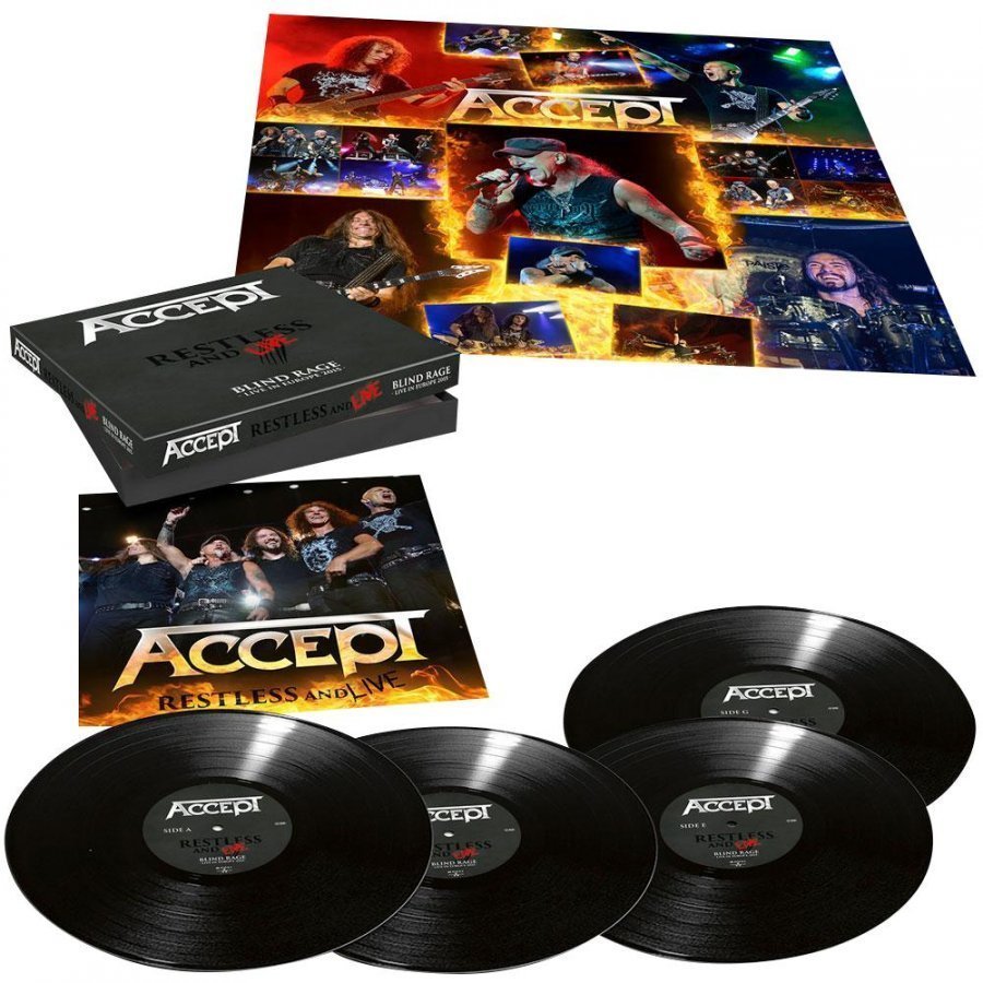 Accept Restless And Live LP