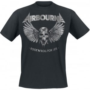 Airbourne Rock 'N Roll For Life T-paita