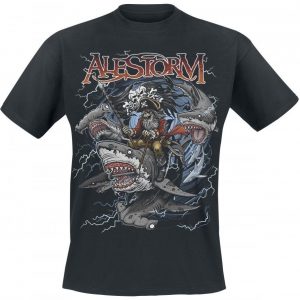 Alestorm Sharks Ahoy T-paita