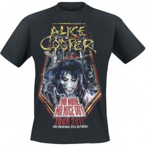 Alice Cooper No More Mr Nice Guy Tour 2011 T-paita