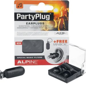 Alpine Partyplug Korvasuojain Musta