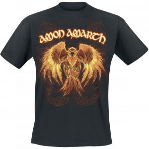 Amon Amarth Burning Eagle T-paita