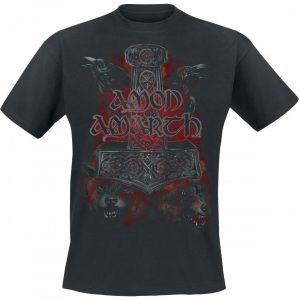 Amon Amarth Crows And Wolves T-paita