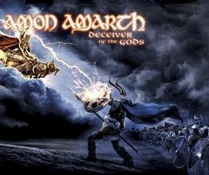 Amon Amarth Deceiver Of The Gods Seinälippu 100% Polyesteria