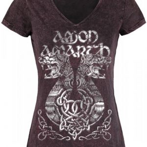 Amon Amarth Ship Naisten T-paita