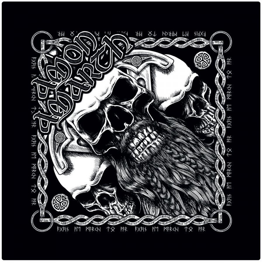 Amon Amarth Skull Bandana