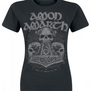 Amon Amarth Skull Hammer Naisten T-paita