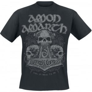 Amon Amarth Skull Hammer T-paita