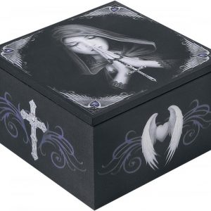 Anne Stokes Mirror Box Gothic Prayer Koristeartikkeli