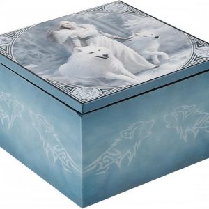 Anne Stokes Mirror Box Winter Guardians Koristeartikkeli