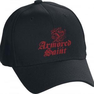 Armored Saint Logo Red Baseball-Lippis