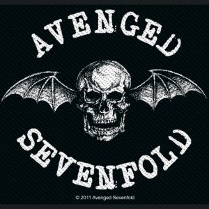 Avenged Sevenfold Deathbat Kangasmerkki 100% Polyesteria