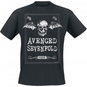 Avenged Sevenfold Face Card T-paita