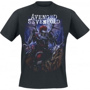 Avenged Sevenfold Santa Claws T-paita