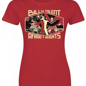 Billy Talent Afraid Of Heights Naisten T-paita