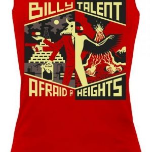 Billy Talent Afraid Of Heights Naisten Toppi