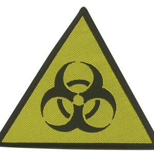 Biohazard Danger Kangasmerkki 100% Polyesteria