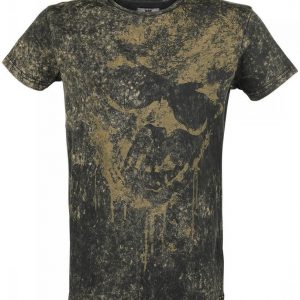 Black Premium By Emp Crinkle Skull T-paita