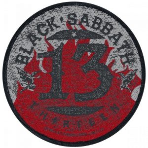 Black Sabbath 13 Kangasmerkki 100% Polyesteria