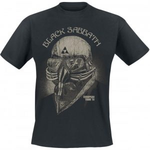 Black Sabbath European Tour 78 T-paita