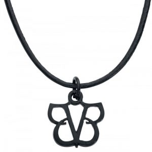 Black Veil Brides Black Logo Kaulakoru