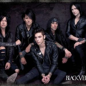 Black Veil Brides Group Sit Juliste Paperia