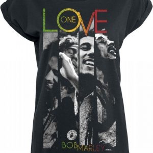 Bob Marley One Love Stripes T-paita