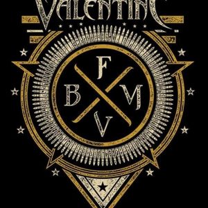 Bullet For My Valentine Emblem Seinälippu 100% Polyesteria