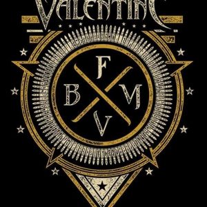 Bullet For My Valentine Emblem Seinälippu 100% Polyesteria