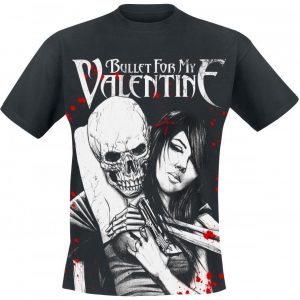 Bullet For My Valentine Russian Roulette T-paita