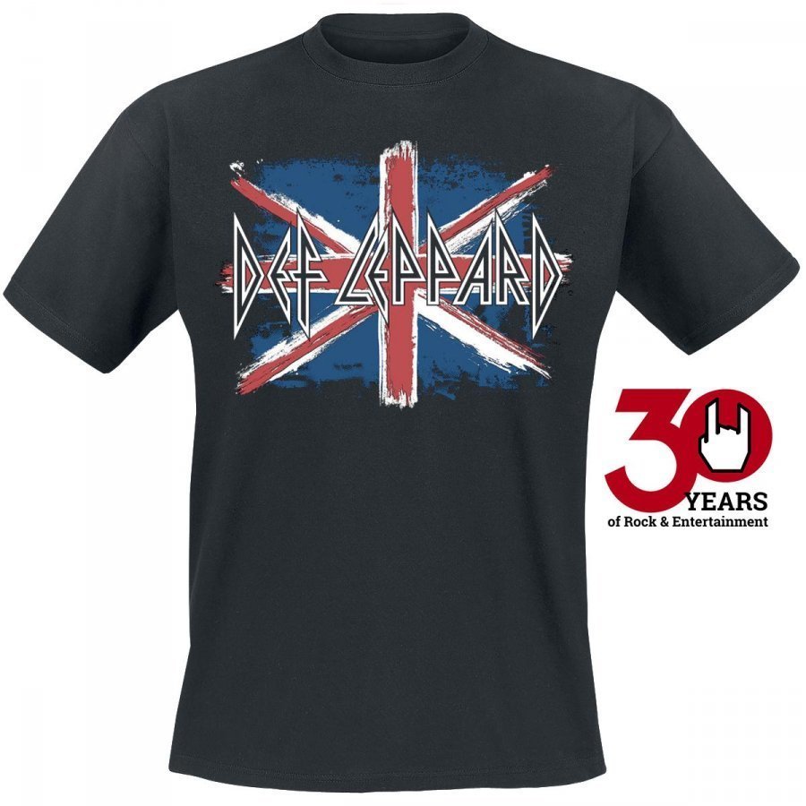 Def Leppard Flag T-paita