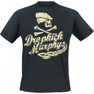 Dropkick Murphys Scally Skull Ship T-paita