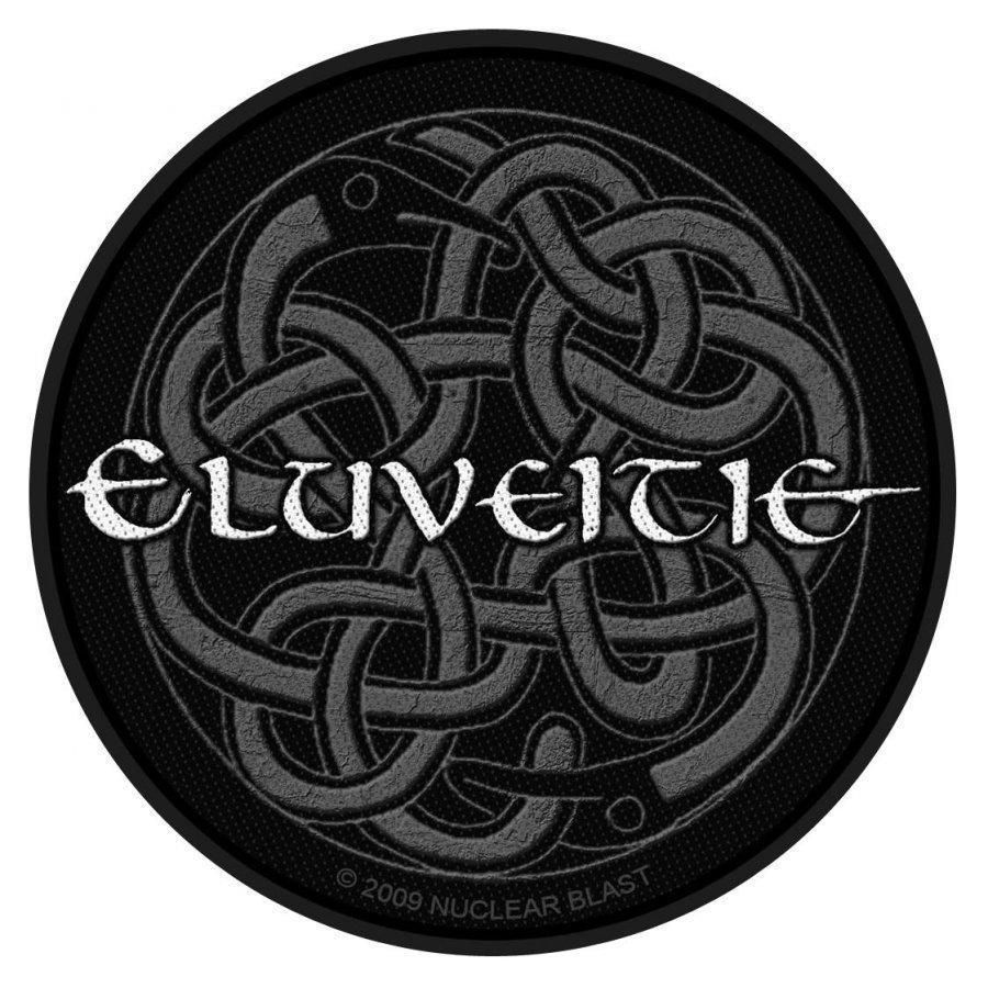 Eluveitie Logo Kangasmerkki 100% Polyesteria