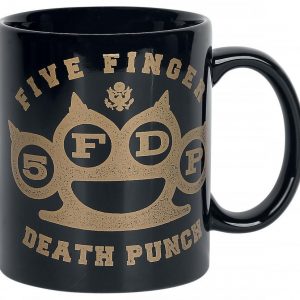 Five Finger Death Punch Brass Knuckles Espresso-Tasse Five Finger Death Punch