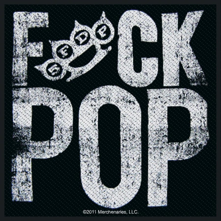 Five Finger Death Punch Fuck Pop Kangasmerkki 100% Polyesteria