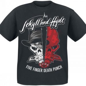 Five Finger Death Punch Jekyll And Hyde T-paita