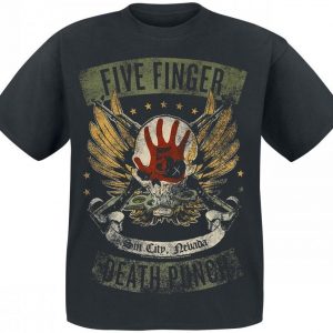 Five Finger Death Punch Locked & Loaded T-paita