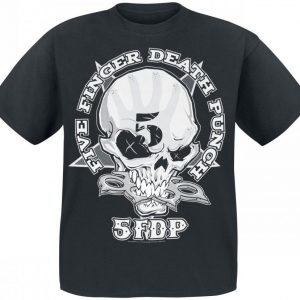 Five Finger Death Punch One Two Fuck You T-paita