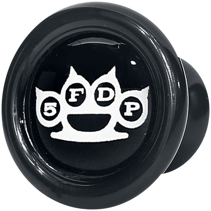 Five Finger Death Punch White Logo Plugi