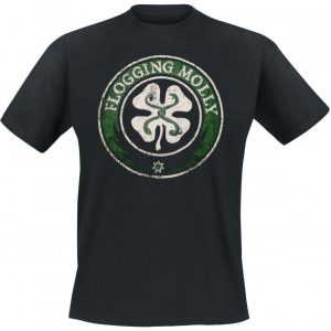 Flogging Molly Distressed T-paita